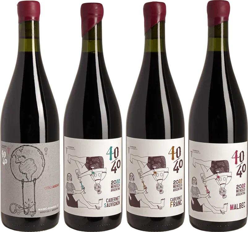 Vino 40/40 - Lucas Pfister Mendoza Fine Wine - Paket