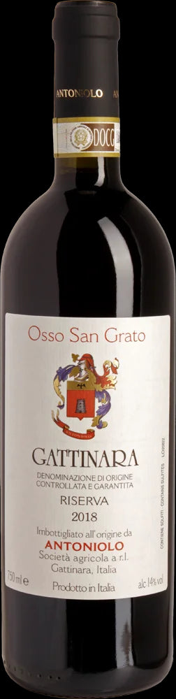 Antoniolo OSSO SAN GRATO Gattinara Riserva DOCG 2018