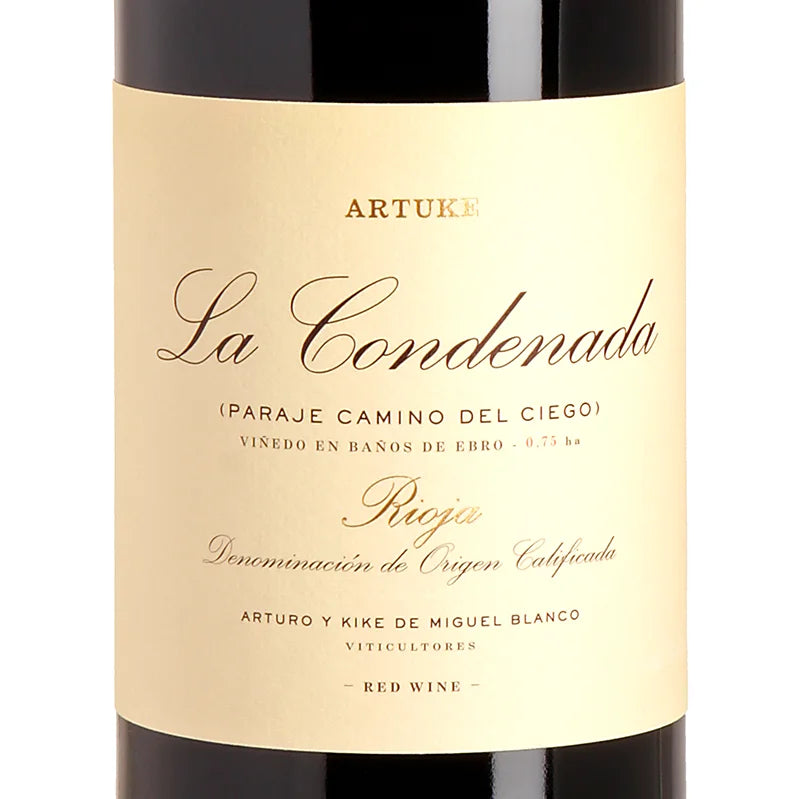 Artuke La Condenada Rioja DOC 2023 Label