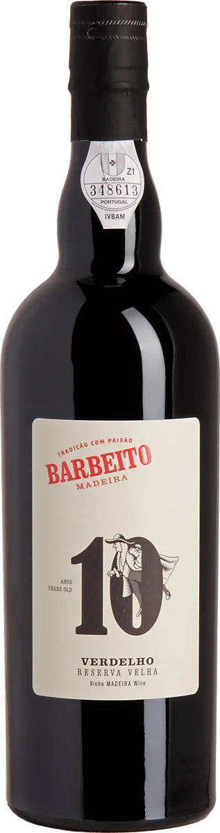 Barbeito - Madeira Verdelho Old Reserve 10 Year Old (Medium Dry)
