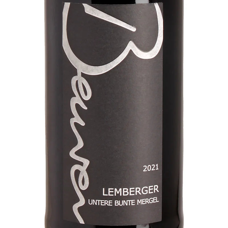 Beurer Lemberger Untere bunte Mergel Schwäbischer Landwein trocken 2021 Label