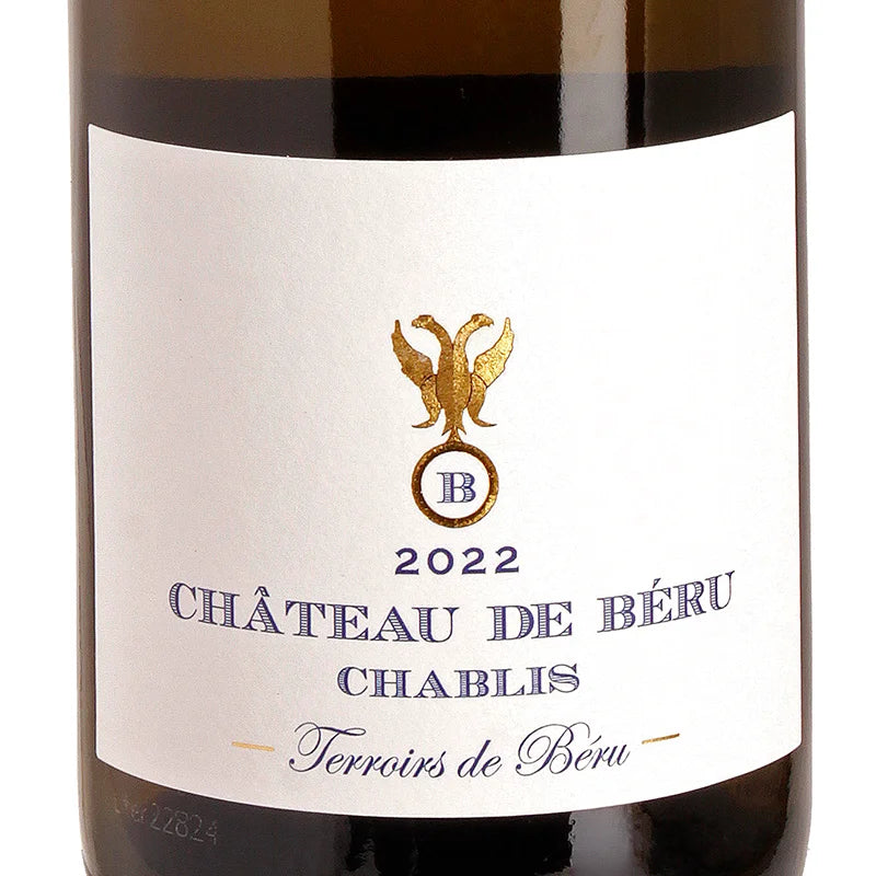 Château de Béru Terroirs de Béru Chablis AOC 2022 Label