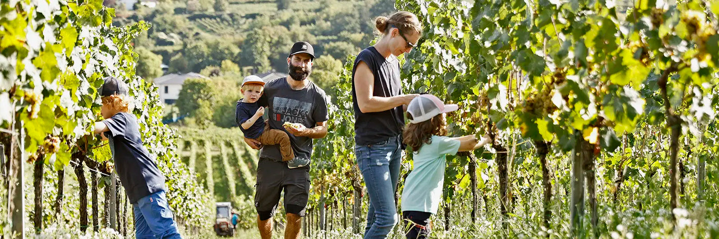 Georg Fusser mit Familie