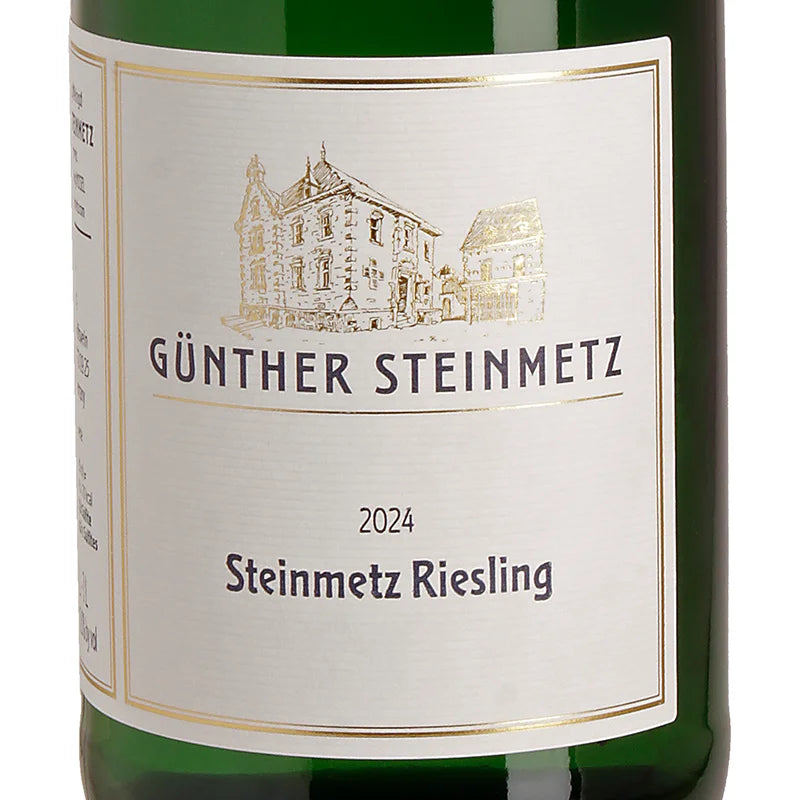 Günther Steinmetz Gutsriesling 1.0 Liter 2024 label