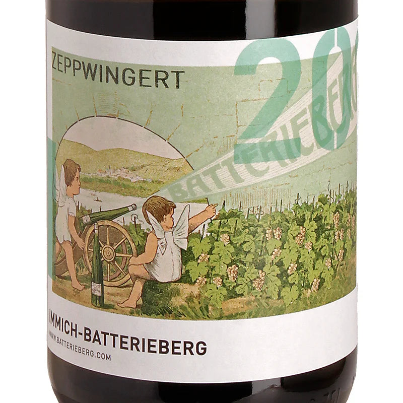 Immich-Batterieberg ZEPPWINGERT Große Lage Riesling 2014 label