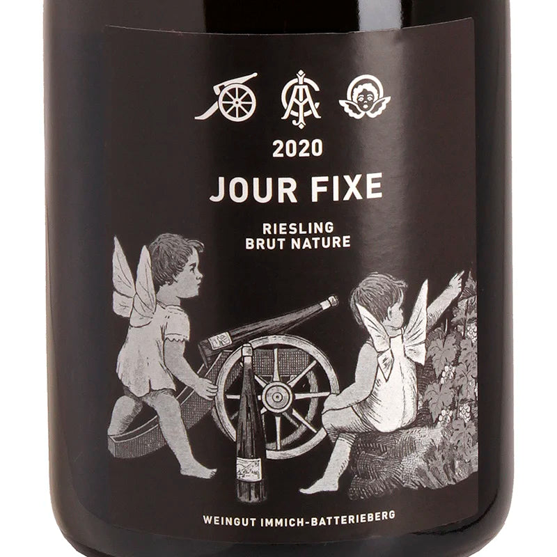 Immich-Batterieberg Jour Fixe Riesling Brut Nature 2020 label