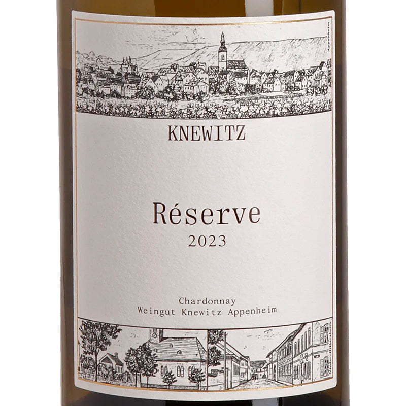Knewitz Chardonnay Réserve trocken 2023 Label