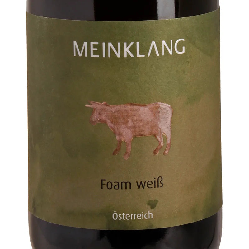 Meinklang Foam Weiss PetNat 2022 Label