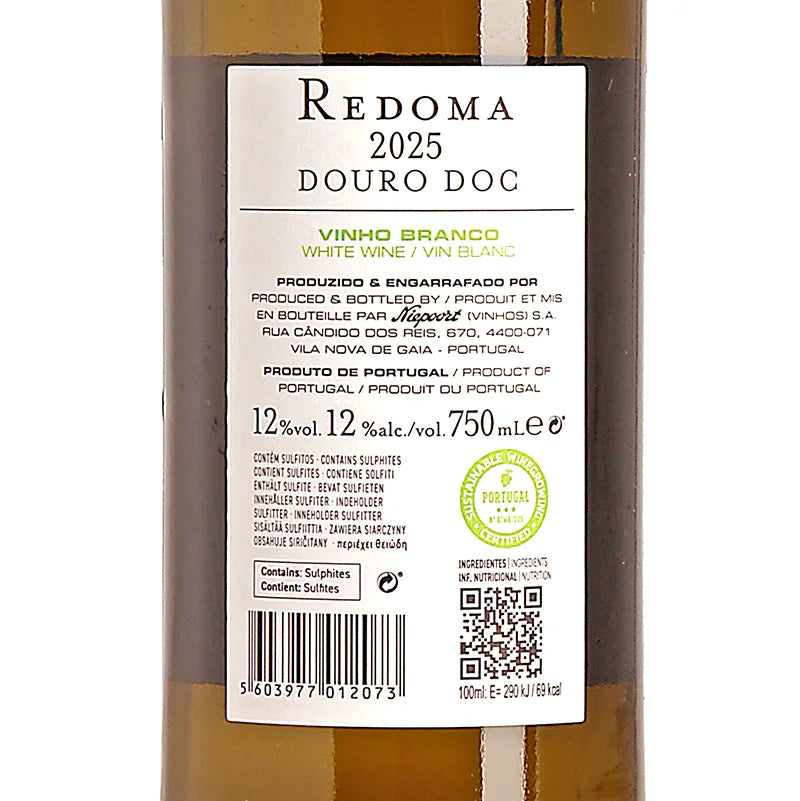 Niepoort Redoma Branco Douro DOC 2025 Back