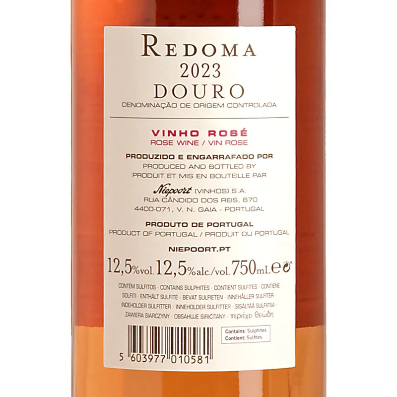Niepoort Redoma Rosé Douro DOC 2023 Back
