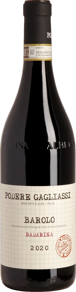 Podere Gagliassi BADARINA Barolo DOCG 2020