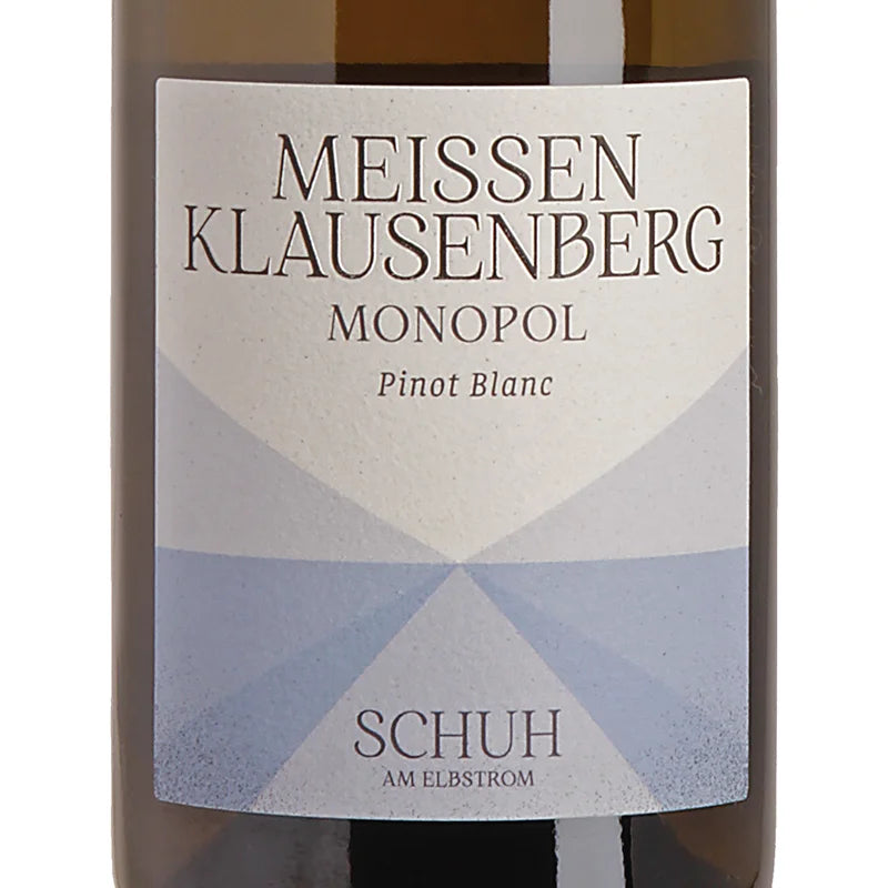 Weingut Schuh KLAUSENBERG Monopol Pinot Blanc trocken 2023 Label