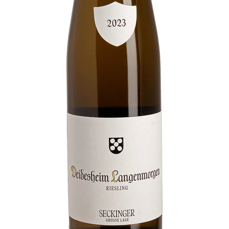 Seckinger DEIDESHEIM LANGENMORGEN Riesling Große Lage trocken 2023 label