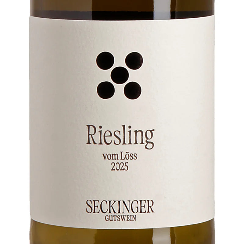 Seckinger Riesling vom Löss trocken 2025 Label