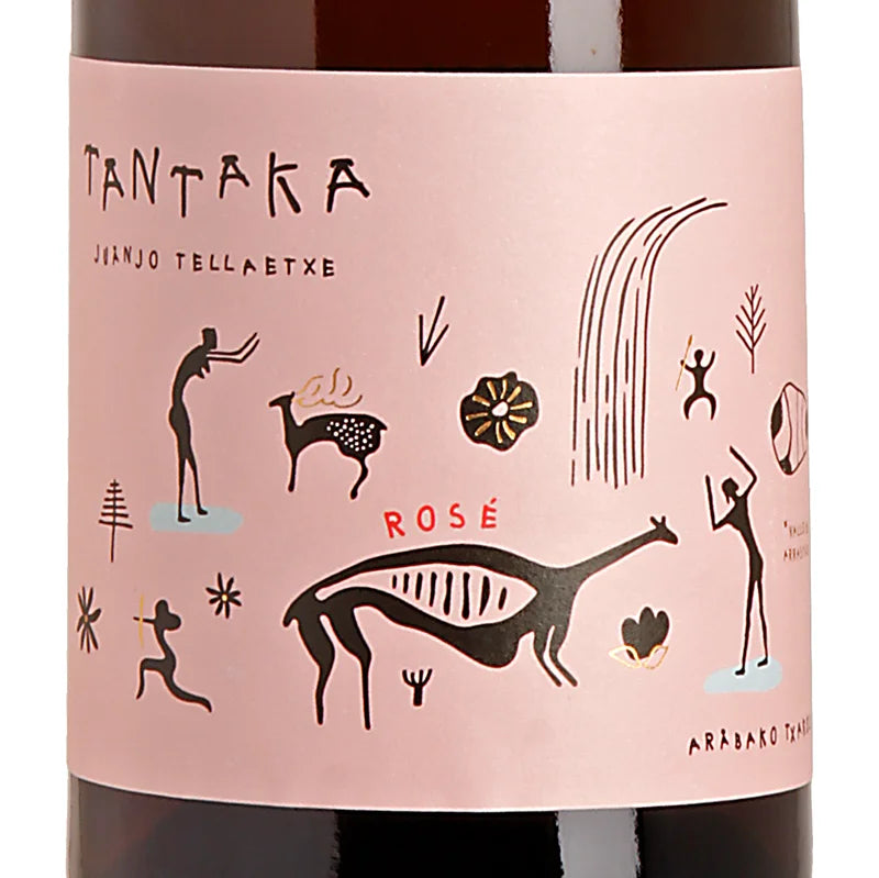 Tantaka Rosé D.O. Arabako Txakolina 2024 Label