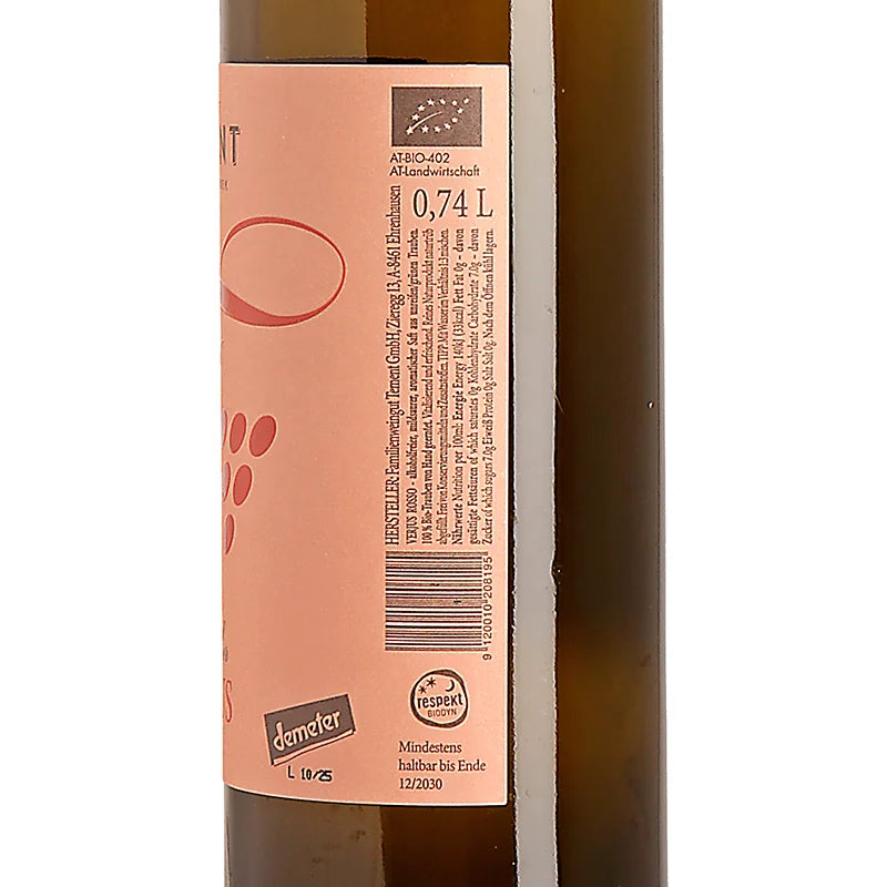 Tement Verjus Rosso Back