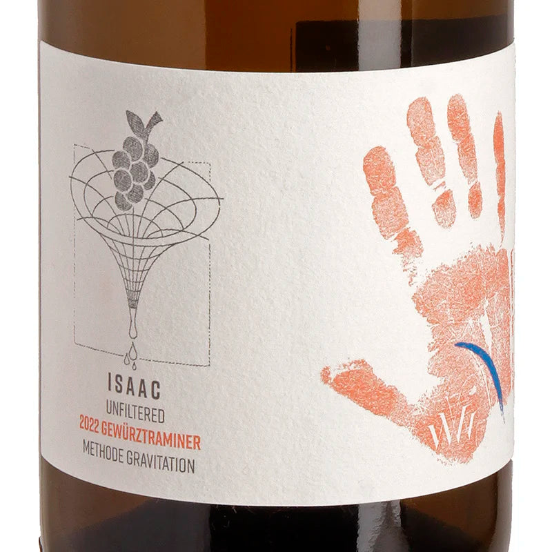 Wagner von Wohlgemuthheim ISAAC Gewürztraminer unfiltered 2022 Label