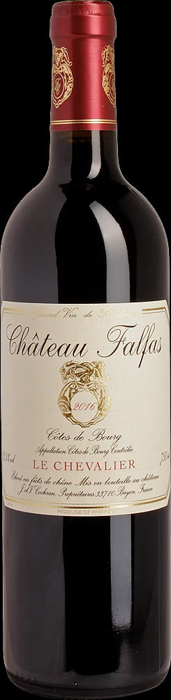 Falfas Le Chevalier Bordeaux Côtes de Bourg AOC 2016