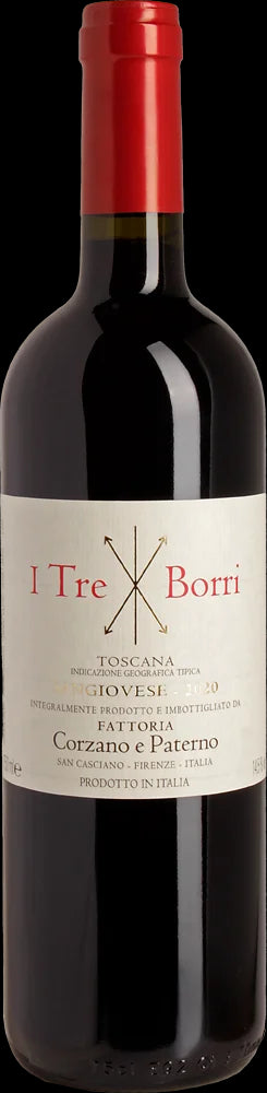 Corzano e Paterno I Tre Borri Sangiovese IGT 2020