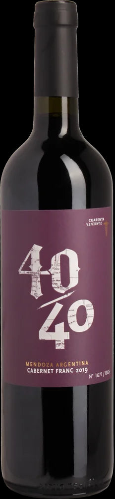 Vino 40/40 - Lucas Pfister Cabernet Franc 2019