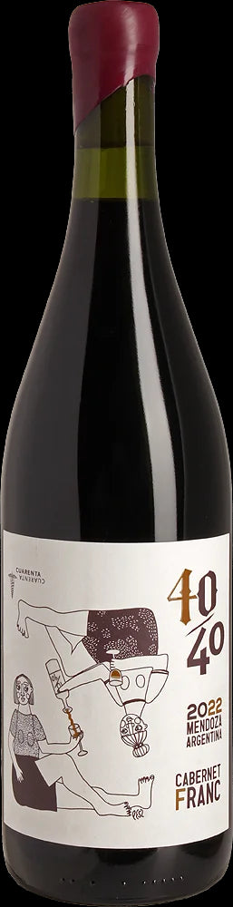 Vino 40/40 - Lucas Pfister Cabernet Franc Mendoza 2022