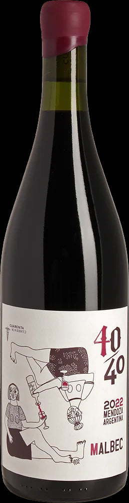 Vino 40/40 - Lucas Pfister Malbec Mendoza 2022