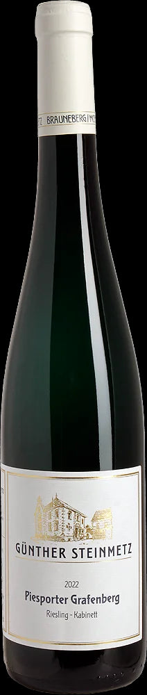 Günther Steinmetz PIESPORTER GRAFENBERG Riesling Kabinett fruchtsüß 2022