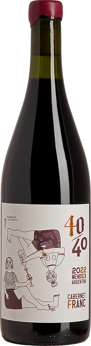 Vino 40/40 - Lucas Pfister Cabernet Franc Mendoza 2022