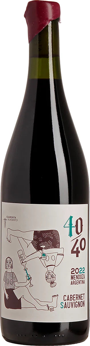 Vino 40/40 - Lucas Pfister Cabernet Sauvignon Mendoza 2022