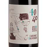 Vino 40/40 - Lucas Pfister Cabernet Sauvignon Mendoza 2022 Label