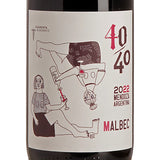 Vino 40/40 - Lucas Pfister Malbec Mendoza 2022 Label