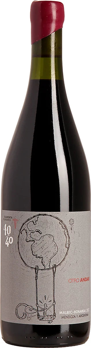 Vino 40/40 - Lucas Pfister Otro Andar Malbec-Bonarda Mendoza 2022