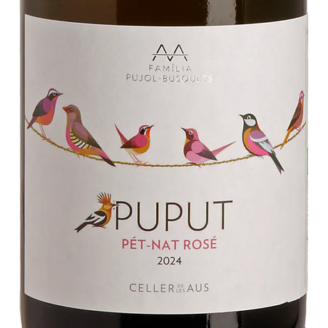 Celler de les Aus PUPUT Rosé Pét-Nat 2024 Label