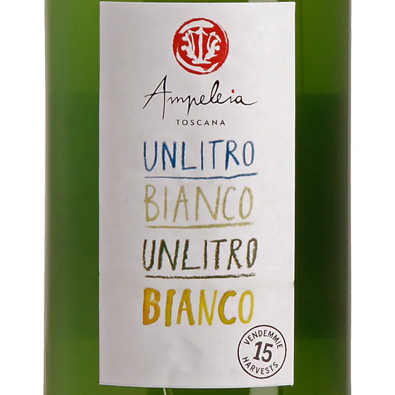 Ampeleia Unlitro Bianco Toscana IGT Label