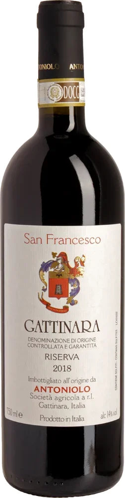 Antoniolo SAN FRANCESCO Gattinara Riserva DOCG 2018