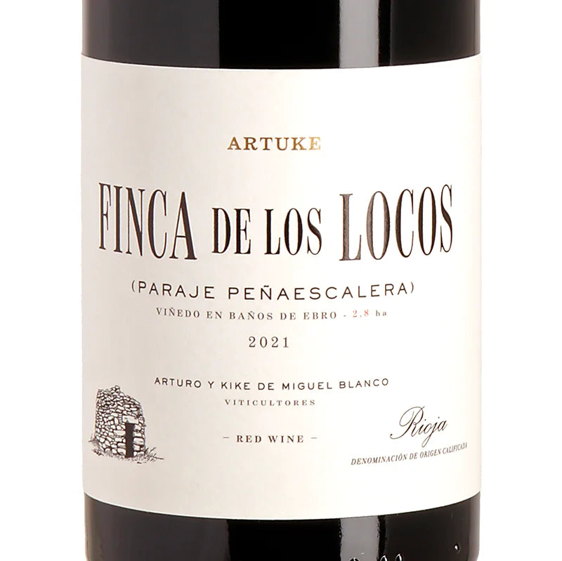Artuke Finca de los Locos Rioja DOC 2021 Label