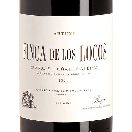 Artuke Finca de los Locos Rioja DOC 2021 Label