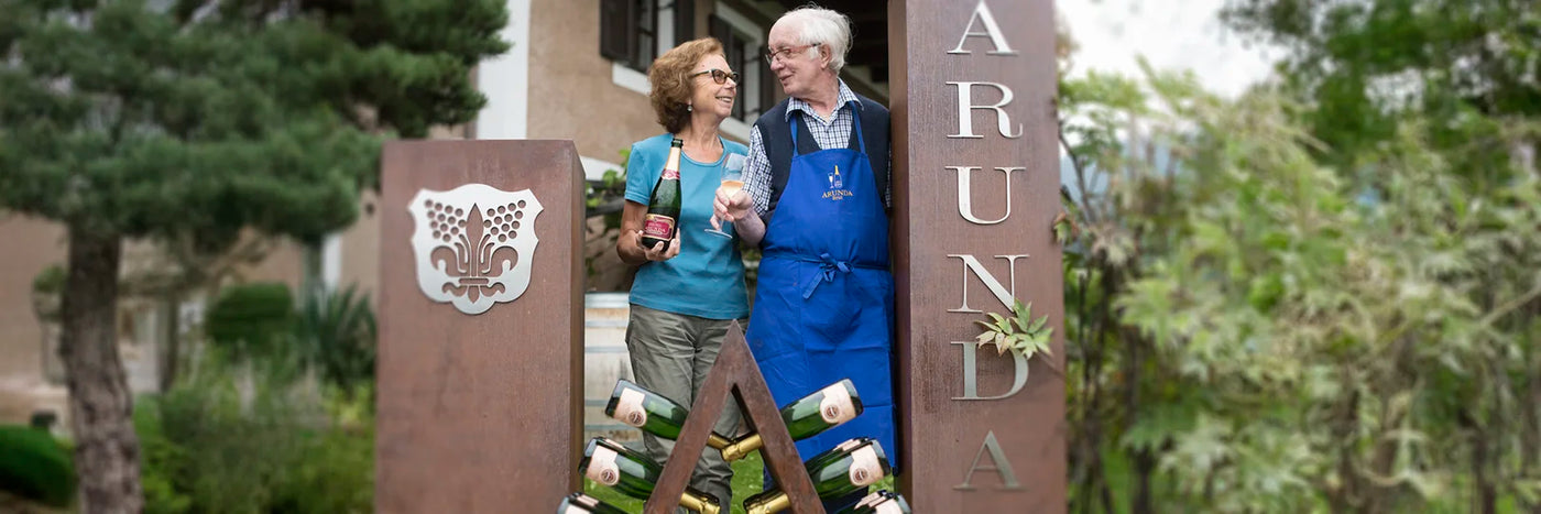 Arunda Sepp und seine Frau