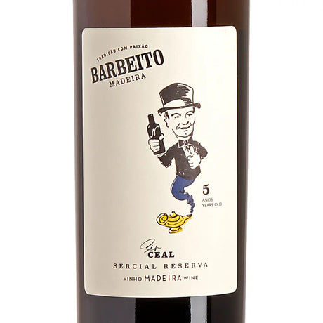 Barbeito - Madeira Sir Ceal 5 anos Label