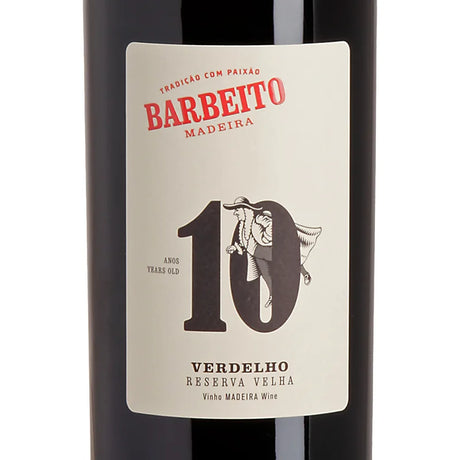 Barbeito - Madeira Verdelho Old Reserve 10 Year Old (Medium Dry) Label