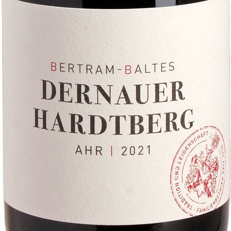 Bertram-Baltes DERNAUER HARDTBERG Spätburgunder 2021 Label