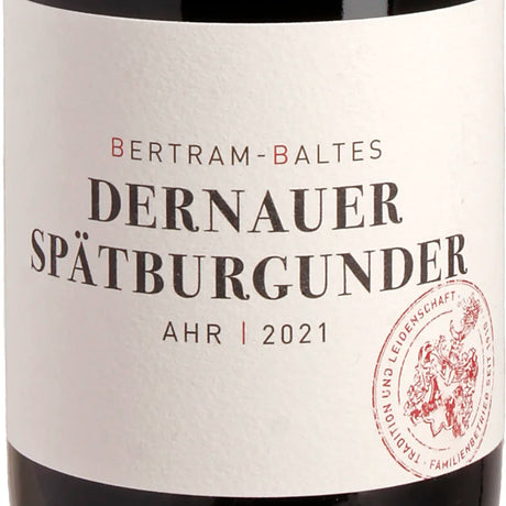 Bertram-Baltes Dernauer Spätburgunder 2021 Lager