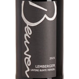 Beurer Lemberger Untere bunte Mergel Schwäbischer Landwein trocken 2021 Label