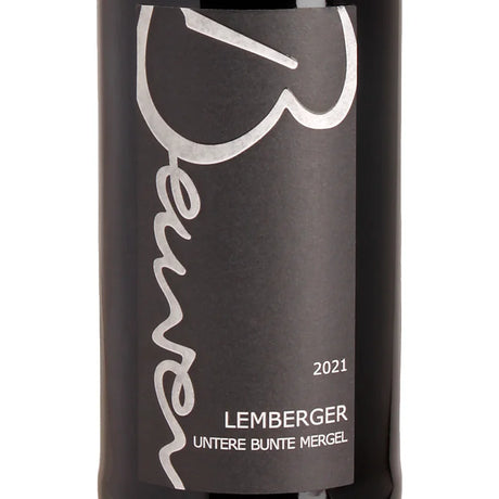 Beurer Lemberger Untere bunte Mergel Schwäbischer Landwein trocken 2021 Label