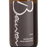 Beurer Riesling Kieselsandstein Schwäbischer Landwein trocken 2020 Label