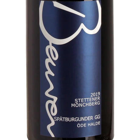 Beurer STETTENER MÖNCHBERG ÖDE HALDE Spätburgunder VDP.GG 2019 Label