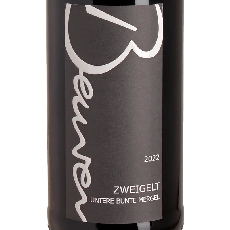 Beurer Zweigelt Untere Bunte Mergel Schwäbischer Landwein trocken 2022 Label