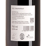 Bianka & Daniel Schmitt Blaufränkisch 2022 Back