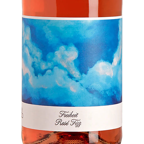 Bianka & Daniel Schmitt Freiheit Rosé FIZZ 2024 Label