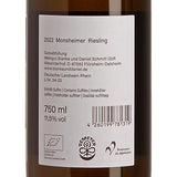 Bianka & Daniel Schmitt Monsheimer Riesling 2022 Back